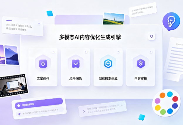 德昌县AI智能内容优化创新 多模态生成技术丰富数字内容创作生态